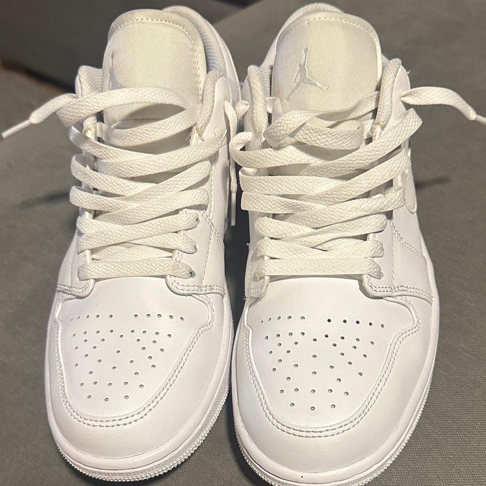 Jordan 1 White Sneakers